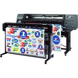 HP Latex 315 Print and Cut Solution Draft-48sqm/h/Quality-5sqm/h Speed-1130mm Accel-3g