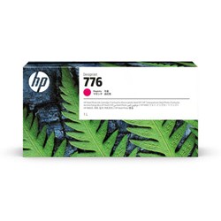 1XB07A - HP 776  DesignJet Z9+ Pro Magenta 1 Litre Ink Cartridge